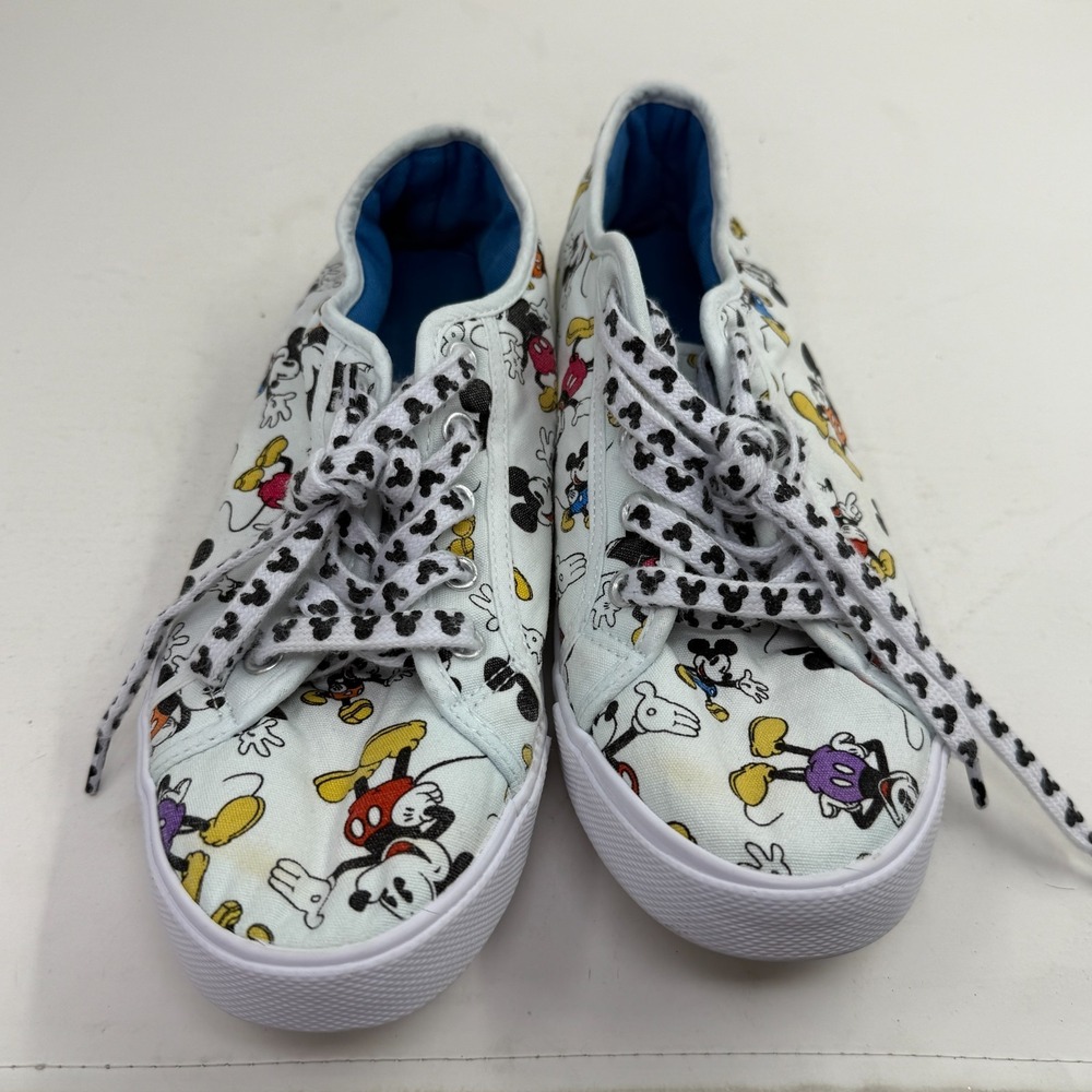 Disney Parks Canvas Tennis Casual Shoes - Mickey Mouse - Women's Size 10